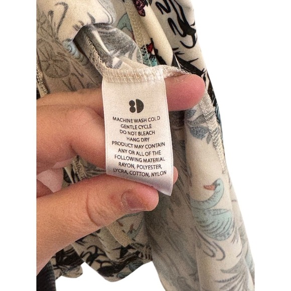 Dot Dot Smile Girl's Swan Dress 5/6 Summer - Picture 4 of 5